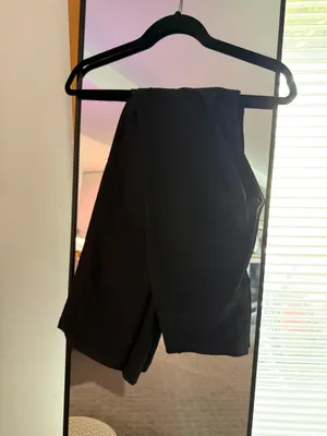 Nike Black High-Rise Flared Pants for Women thumbnail 4