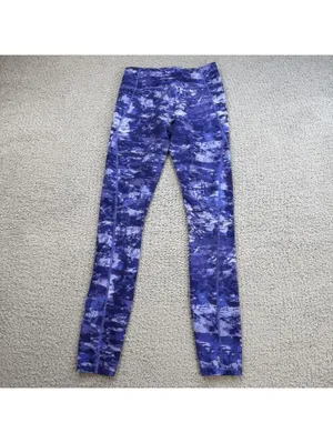 The North Face Purple Digital Camo Leggings Womens XS Pants High Rise Athletic thumbnail 2