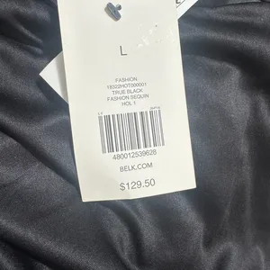 NWT The Limited Women's L Black Jacket All over Sequin Open Cardigan Formal Glam thumbnail 6