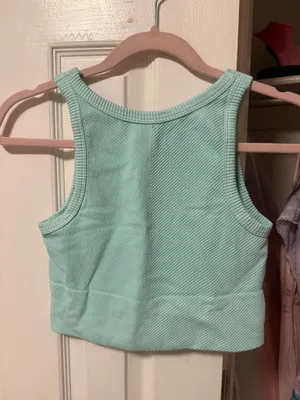 Mint Niki Biki High Neck Active Tank Top thumbnail 2