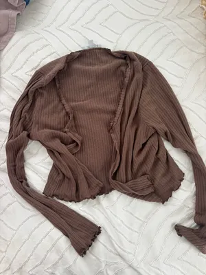 Brown tie Top thumbnail 4