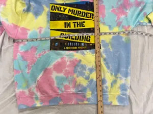Gildan Heavy Blend Tie Dye Hoodie Only Murders in the Building Graphic XL thumbnail 8
