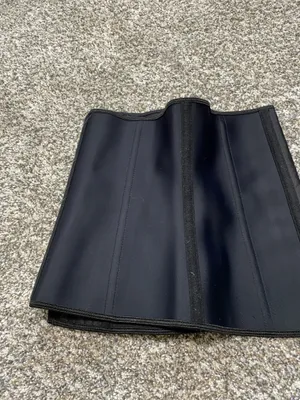 YIANNA Black Latex Underbust Sport Waist Trainer thumbnail 6