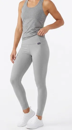Patagonia‎ Capilene Midweight Bottoms Women XS Gray Polartec 44490 thumbnail 1