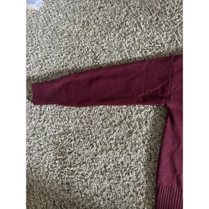 Old Navy Women's Maroon Polo Sweater Size small‎ thumbnail 8