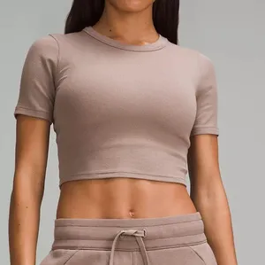 Lululemon Hold Tight Straight Hem Cropped T-shirt thumbnail 1