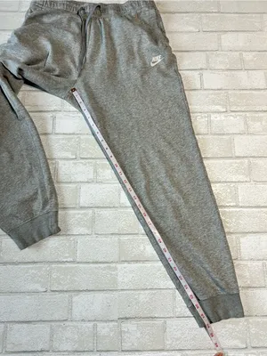 Nike Woman’s Grey Fleece Jogger Pants Active Wear Size Medium thumbnail 5