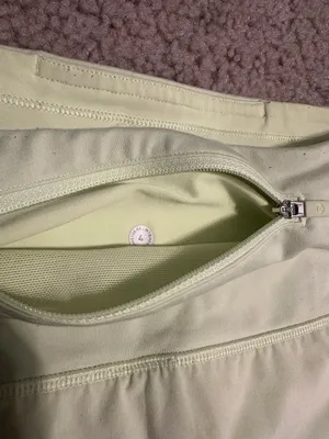 Lululemon Yellow  Speed Up Shorts thumbnail 4