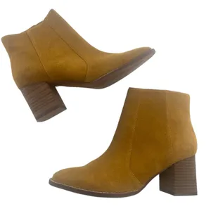 Madewell Suede‎ Bryce Chelsea Boots tan sz 7.5 thumbnail 2