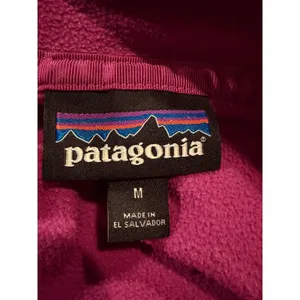 Patagonia Synchilla Snap T Pullover Pink Navy Womens M Fleece 26020 thumbnail 6