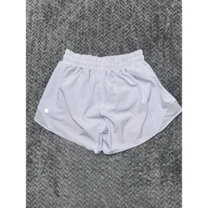 LULULEMON Women's Speed Up Shorts Serene Blue stretch Black Size 2 thumbnail 3