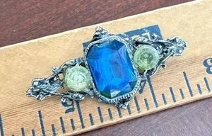 Vintage Faux Stone Brooch thumbnail 1