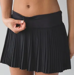 Lululemon Pleat To Street Skirt Black thumbnail 1