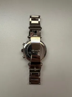 Michael Kors Silver Crystal Chronograph Watch thumbnail 2