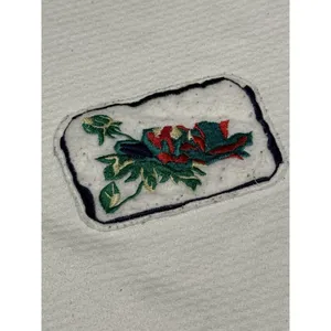 Gina Peters Grandamacore Sweater Vest‎ Women Medium Cardigan Hooded Floral Snap thumbnail 5