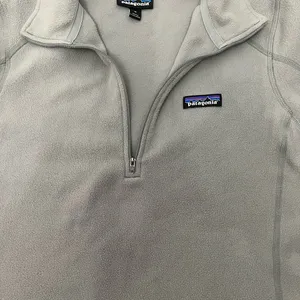 Patagonia Light Gray Fleece Pullover thumbnail 8