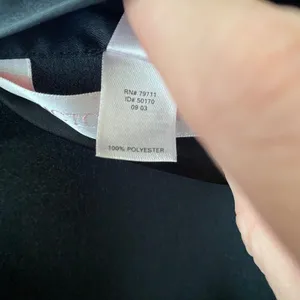 Victoria's Secret Black Old Hollywood Robe Kimono Sleepwear lounge boudoir‎ XS/S thumbnail 5