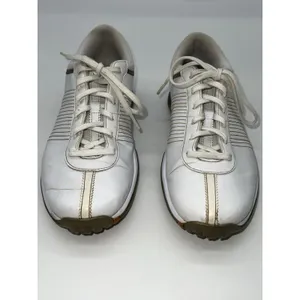 Nike Delight II Women’s Leather Golf Shoe Size 8 Plastic Cleat Spike 335938-121 thumbnail 4
