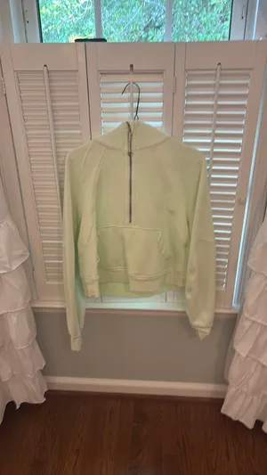 Lime Lululemon scuba with silver thumbnail 5