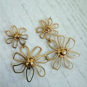 Park Lane Hampton Gold Tone Floral Drop Earrings thumbnail 7