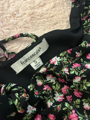 Francesca's Dress Floral Mini thumbnail 4