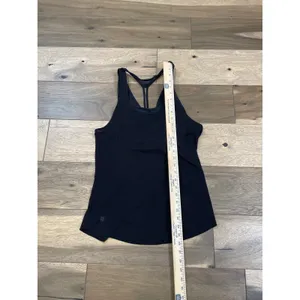 Athleta Racerback Tank With Built‑In Sports Bra Black Size S thumbnail 4