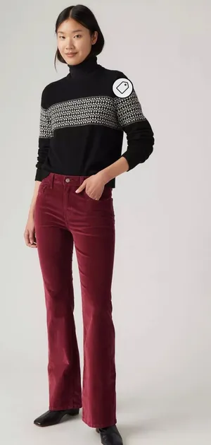 Levi’s SOLD OUT burgundy/wine corduroy pants thumbnail 1