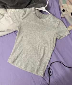 American eagle ribbed crop thumbnail 1
