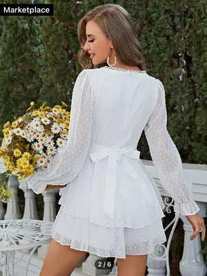 romper White Size M thumbnail 2