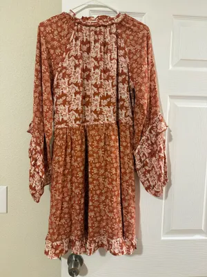 Listicle Women’s long sleeve mini dress thumbnail 3