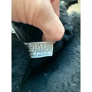 UGG Australia Adirondack Tall Black Brown Ombre size 7 thumbnail 10