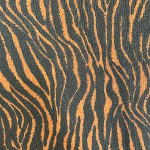 Zara Black Midi Dress Brown Black zebra tiger animal Print turtleneck longsleeve thumbnail 5