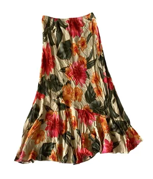 Strategy Floral Print Skirt Pink Size M thumbnail 1