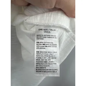 Women’s White House Black Market XL White T-Shirt thumbnail 5