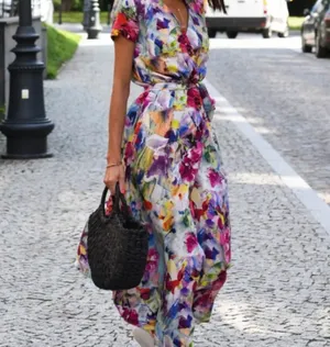 Rainbow Color Mini Dress Multiple Size XL thumbnail 6