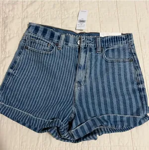 New American Eagle Striped Shorts thumbnail 1