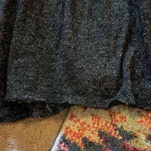 Free people xs black‎ sparkly blouse thumbnail 9