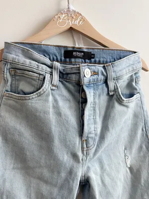 Hudson Jeans Thalia Loose Fit/Straight Distressed Jeans 24 thumbnail 5