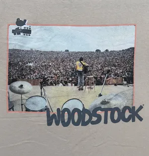 Woodstock Music Festival Graphic Shirt thumbnail 4