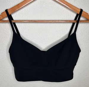 Lululemon Align Sweetheart Bra *Light Support, A/B Cup Black 6 thumbnail 1