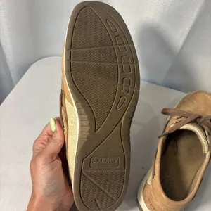 Sperry Women Top-Sider BLUEFISH SPARKLE (Linen Gold) Boat Shoes STS84436‎ Sz 8.5 thumbnail 8