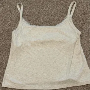 Aerie Lace Trim Cami Size Large thumbnail 1