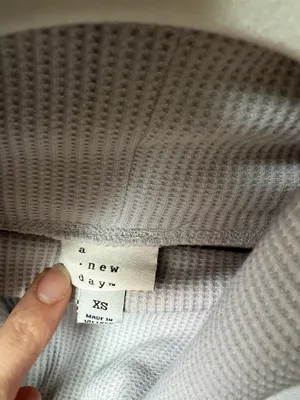 A New Day Turtleneck Sweater Grey thumbnail 2
