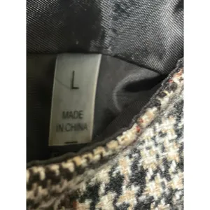 Bagatelle Plaid Mini Skirt Large Velvet Trim Button Front Heritage Preppy thumbnail 8