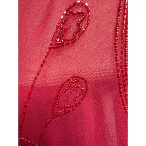 Vintage Beaded Mesh Keyhole Mini Dress - Y2K Fairycore Whimsygoth Read thumbnail 7