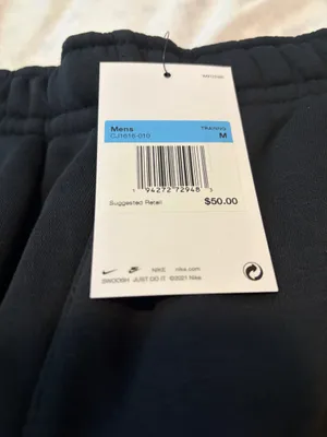 BNWT Nike men’s black training joggers thumbnail 5
