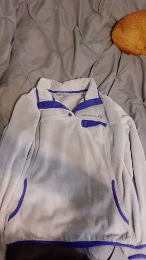 Free Country Purple and White Long Sleeve Top thumbnail 2
