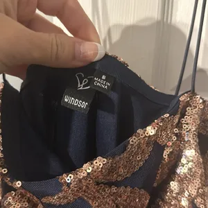 Windsor navy sparkle dress thumbnail 2