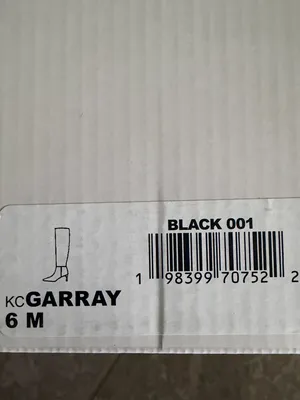Calvin Klein Garry Leather Knee-High Pointed-Toe Boots in Black, Size 6, NEW thumbnail 7
