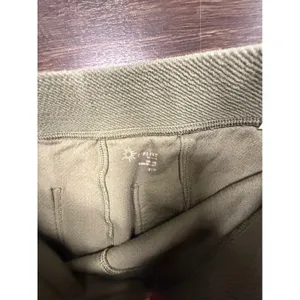 OFFLINE by Aerie Olive Green High-Waisted Flare Leggings Size Medium thumbnail 2